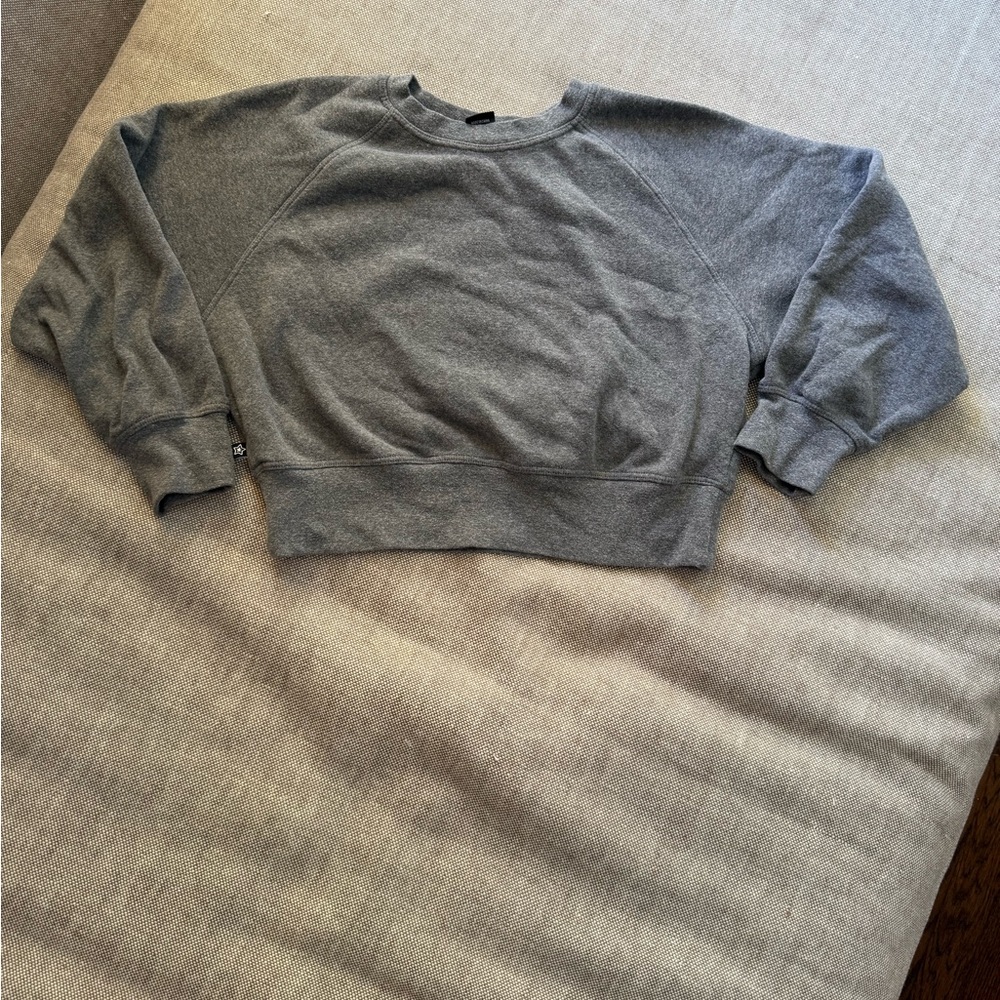 Pixie Lane Girls Grey Crewneck Sweatshirt Size 9/10 Soft Cozy Pullover